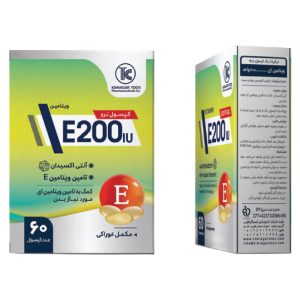 کپسول ویتامین ای 200کیمیاگر